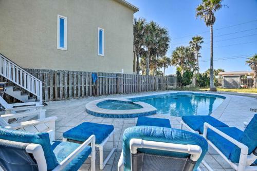 Sunny Home With Decks And Views, Steps To Beach!