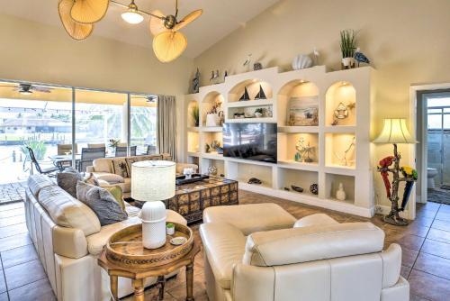 Upscale Cape Coral Retreat With Infinity Pool And Spa!