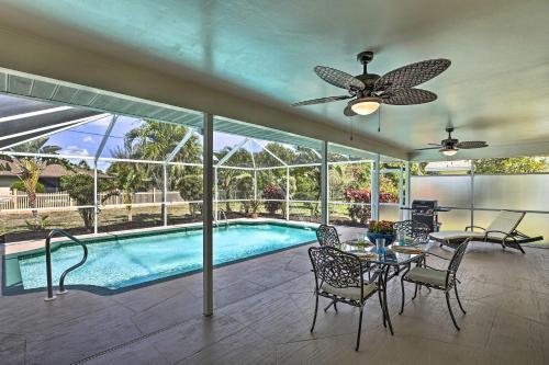 Breezy Cape Coral Oasis, Covered Lanai And Bbq