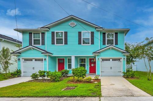 Bright Jacksonville Townhome 3 Mi To Beach!