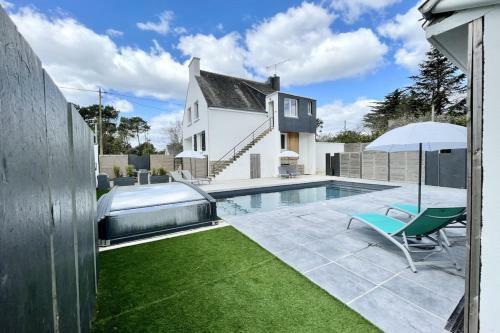Le Dolmen Maisonnette Ultra Cocooning - Piscine