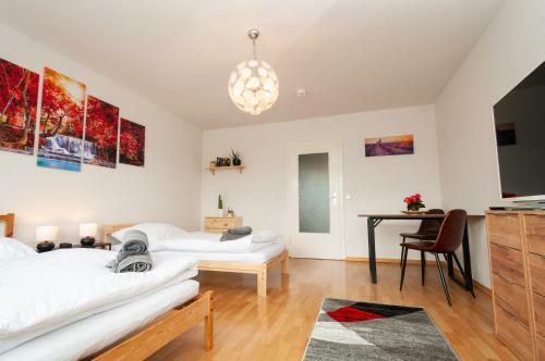 Apartamento Fantawo - City-studio Hell Und Modern Mit Netflix
