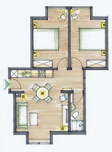 Apartamento Hof Wittensee, Seeidyll