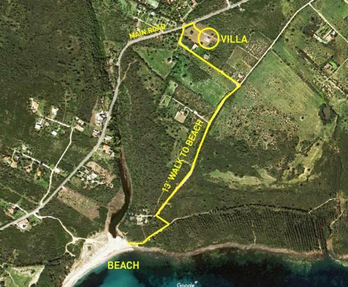 Luxury Country Villa By Sardiniagem, Walk To Beach