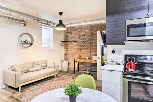 Apartamento Chic And Central Detroit Studio - Walk To Dtwn!