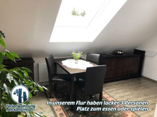 Apartamento Ferienwohnung "am Kletterfelsen"