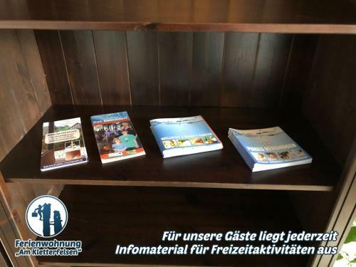 Apartamento Ferienwohnung "am Kletterfelsen"