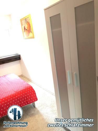 Apartamento Ferienwohnung "am Kletterfelsen"