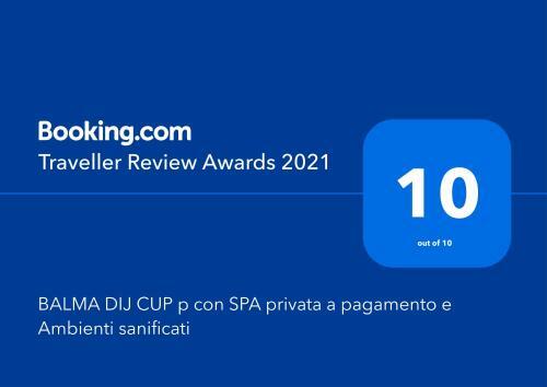 Balma Dij Cup Con Spa Privata A Pagamento