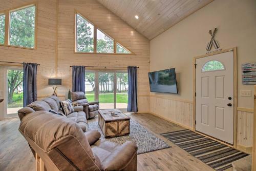 Relaxing Lakefront Retreat With Private Dock!