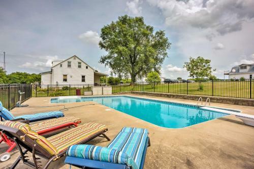 Apartamento Charming Berger Apt On 42-acre Farm With Pool Access