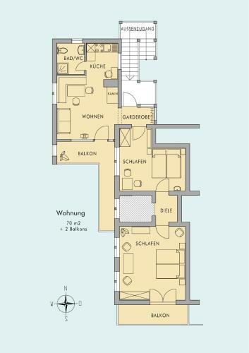 Apartamento Haus Zur Klamm