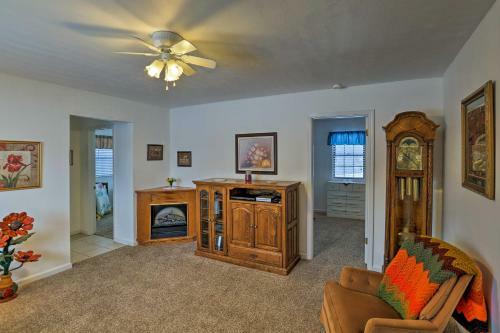 Rustic Ironton Home With Deck And Fireplace On A Creek!