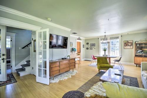 Historic District Escape With Wraparound Deck!