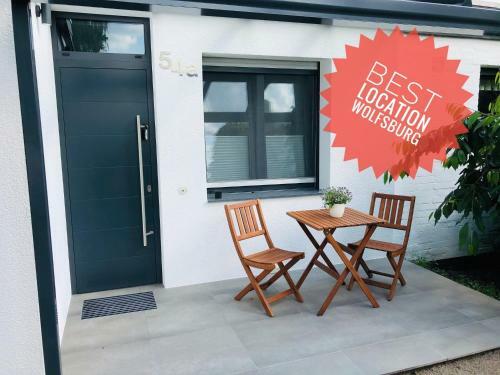 Apartamento Bungalow Am Stadtwald, 24h Check-in