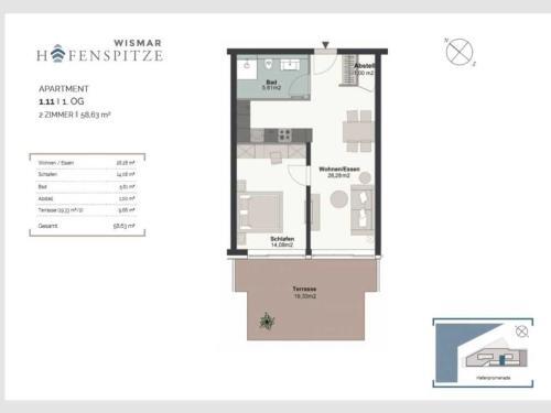 Apartamento Hafenspitze App 11