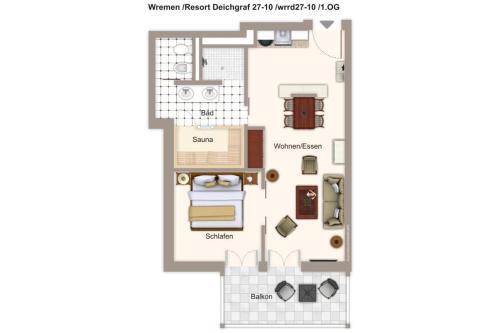 Apartamento Resort Deichgraf Resort Deichgraf 27-10