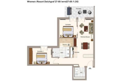 Apartamento Resort Deichgraf Resort Deichgraf 27-09