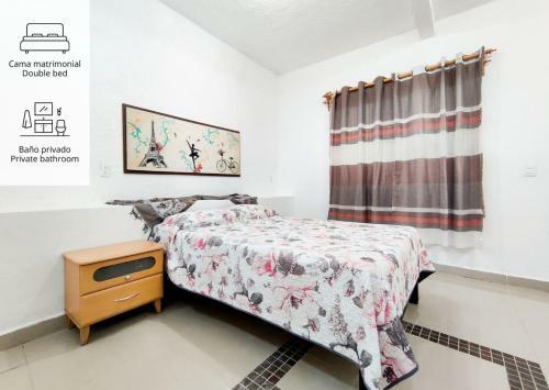 Apartamento Casa Agapando 1 Cama Doble En Tepoztl�n