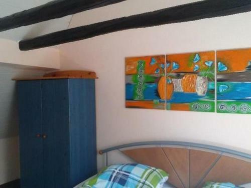 Apartamento Ferienwohnung Blaues Haus