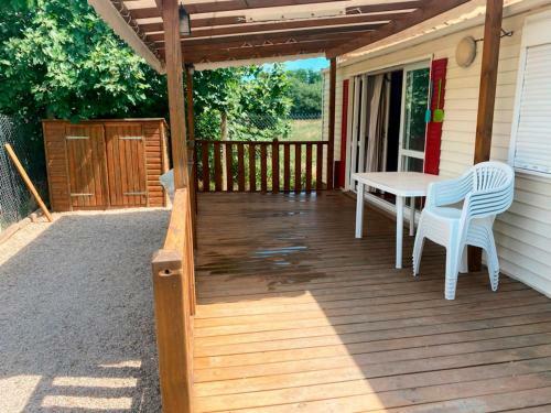 Agr�able Mobile-home Sans Vis-�-vis, 3 Chambres