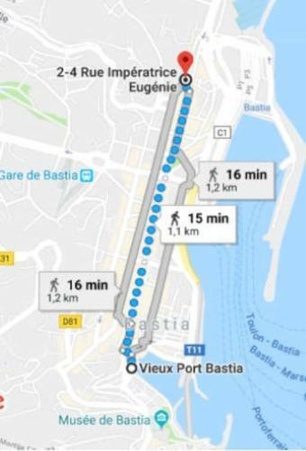 Apartamento Charmant Studio Climatis� � 300m Du Port. Refait � Neuf.