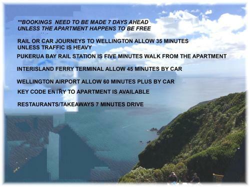 Apartamento Peaceful Pukerua Bay