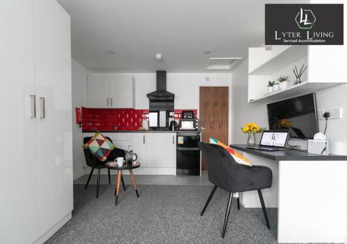 Studio Apartments By Lyter Living Serviced Accommodation With Desks & Wifi