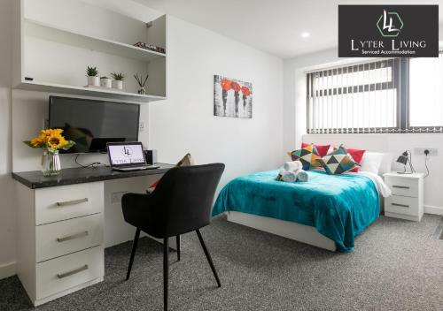 Studio Apartments By Lyter Living Serviced Accommodation With Desks & Wifi