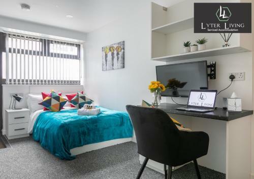 Studio Apartments By Lyter Living Serviced Accommodation With Desks & Wifi
