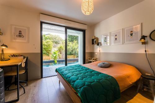 Tropical Keyweek Beautiful Architect Villa With Swimming Pool In Bidart