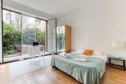 Apartamento Joli Studio Avec Jardin - Neuilly � 2 Min De Paris