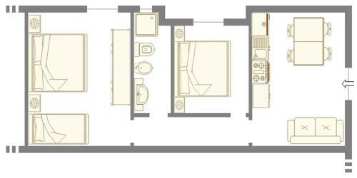 Apartamento Appartamenti Virgilio Zanetti