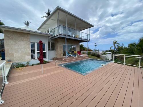 Villa 'les Cormorans' Avec Piscine Et Vue Mer