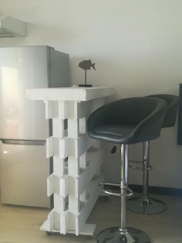Apartamento Agr�able Et Tranquille Studio Vue Mer