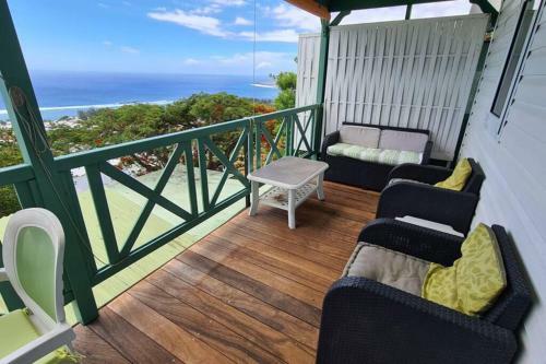 Chalet Sunset Vue Panoramique Sur Oc�an