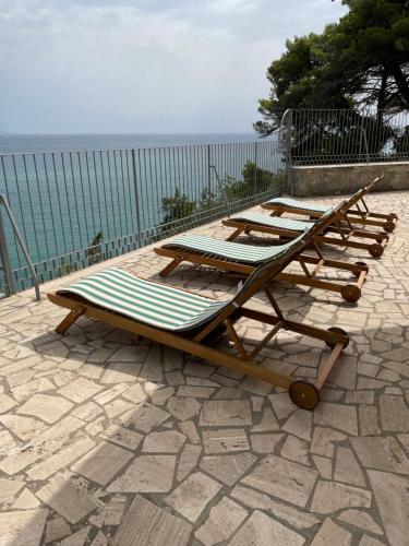 Apartamento Villa Il Molinaccio Con Spiaggia Privata E Terrazza Sul Mare