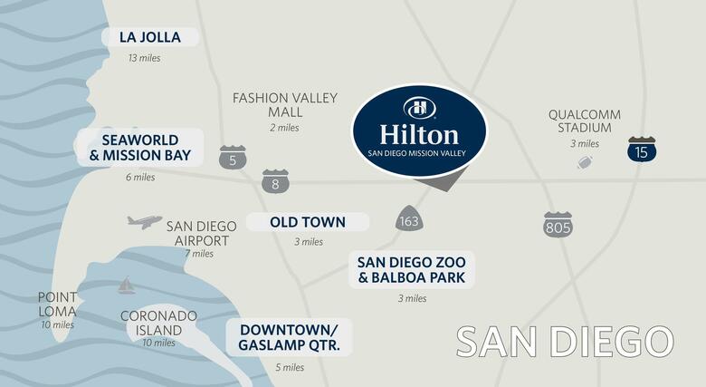 Hotel Hilton San Diego Mission Valley