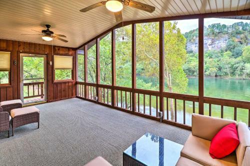Private Norfork Home With Decks And River Access