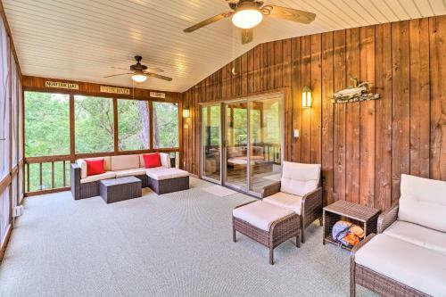 Private Norfork Home With Decks And River Access