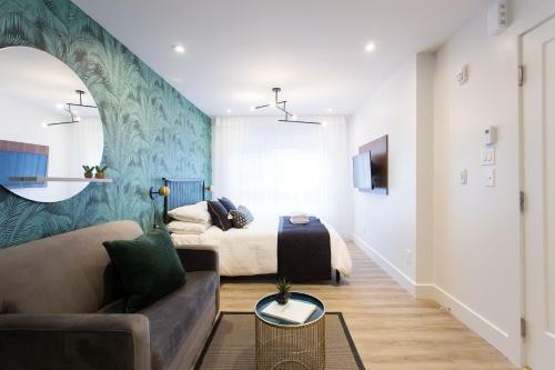 Apartamento Studio Palms Steps From Jeantalon Market Full Bath By Den Stays