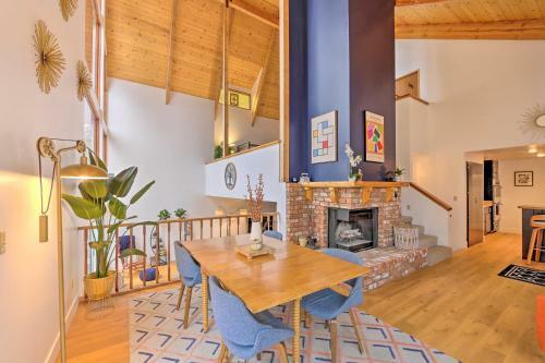 Pines Peak Lodge A-frame With Loft And View!