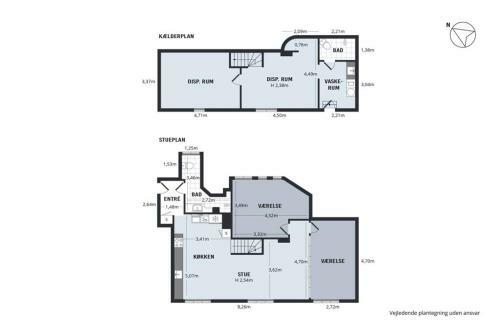 Stylish Two Floor Apartment In Vibrant N�rrebro