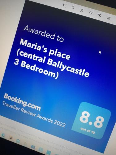 Maria's Place (central Ballycastle 3 Bedroom)