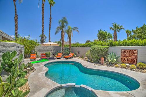Colorful Palm Springs Property With Private Oasis!