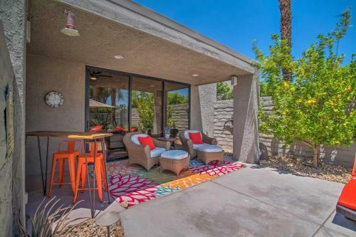 Colorful Palm Springs Property With Private Oasis!