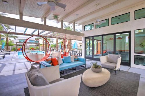 Sleek Townhome With Private Pool, Gym, And More!
