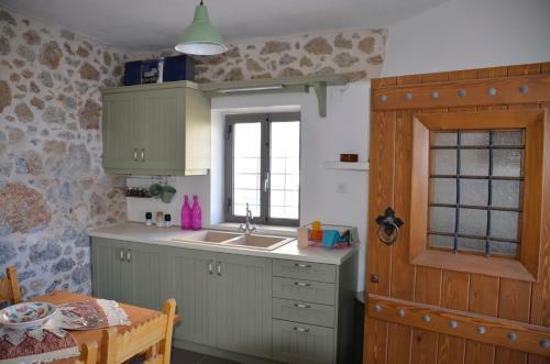 Traditional Cretan Stone House With Ondas
