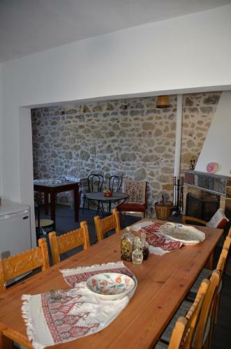 Traditional Cretan Stone House With Ondas
