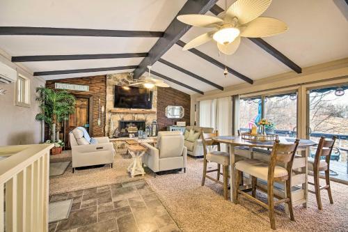 Waterfront Lake Ozark Home With Deck And Grill!